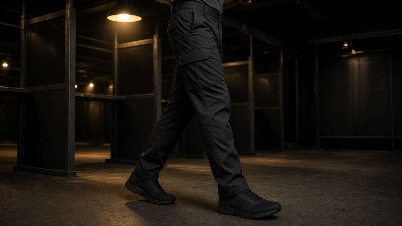 Line Pant in Black — urban hero
